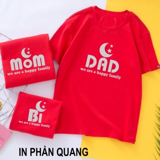 Áo Thun Gia Đình in phản quang
