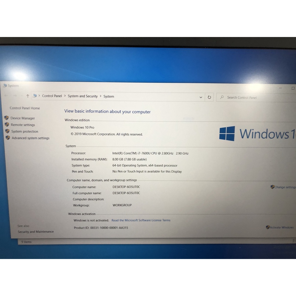 Laptop Hp Probook 650G3 i7 7600u 8g ssd 256g Màn hình 15.6 FHD | BigBuy360 - bigbuy360.vn