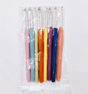Bộ kim móc cán dẻo 8 cây