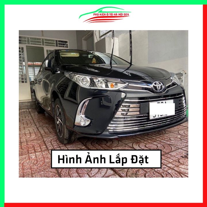 Ốp trang trí mặt ca lăng, calang Vios 2019-2020 trang trí làm đẹp xe