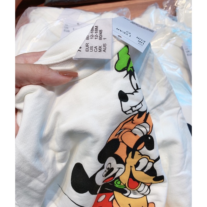 Set nỉ hoạ tiết Micky cho bé