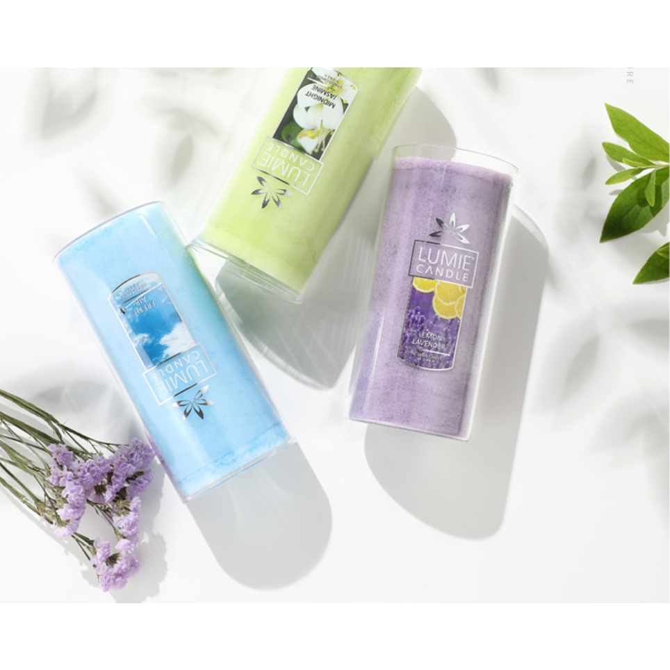 Nến Ly Thơm Cao Cấp Hàn Quốc LUMIE CANDLE 600g - 12 Mùi Hương
