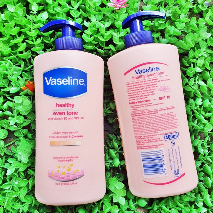 Sữa Dưỡng Thể Vaseline Healthy White Even Tone 400ml – TD517