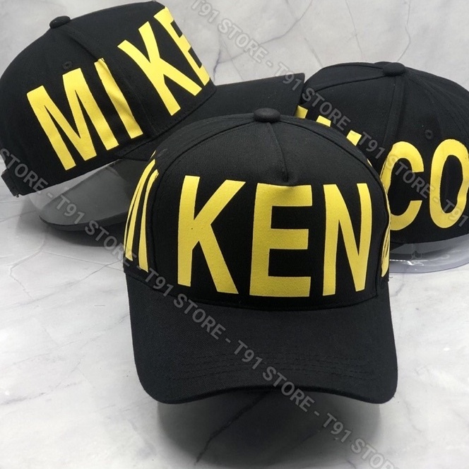 [RẺ VÔ ĐỊCH]  Mũ Mikenco Vải Kaki Dày Dặn Mẫu Hot Trend Thông Dụng Nam Nữ