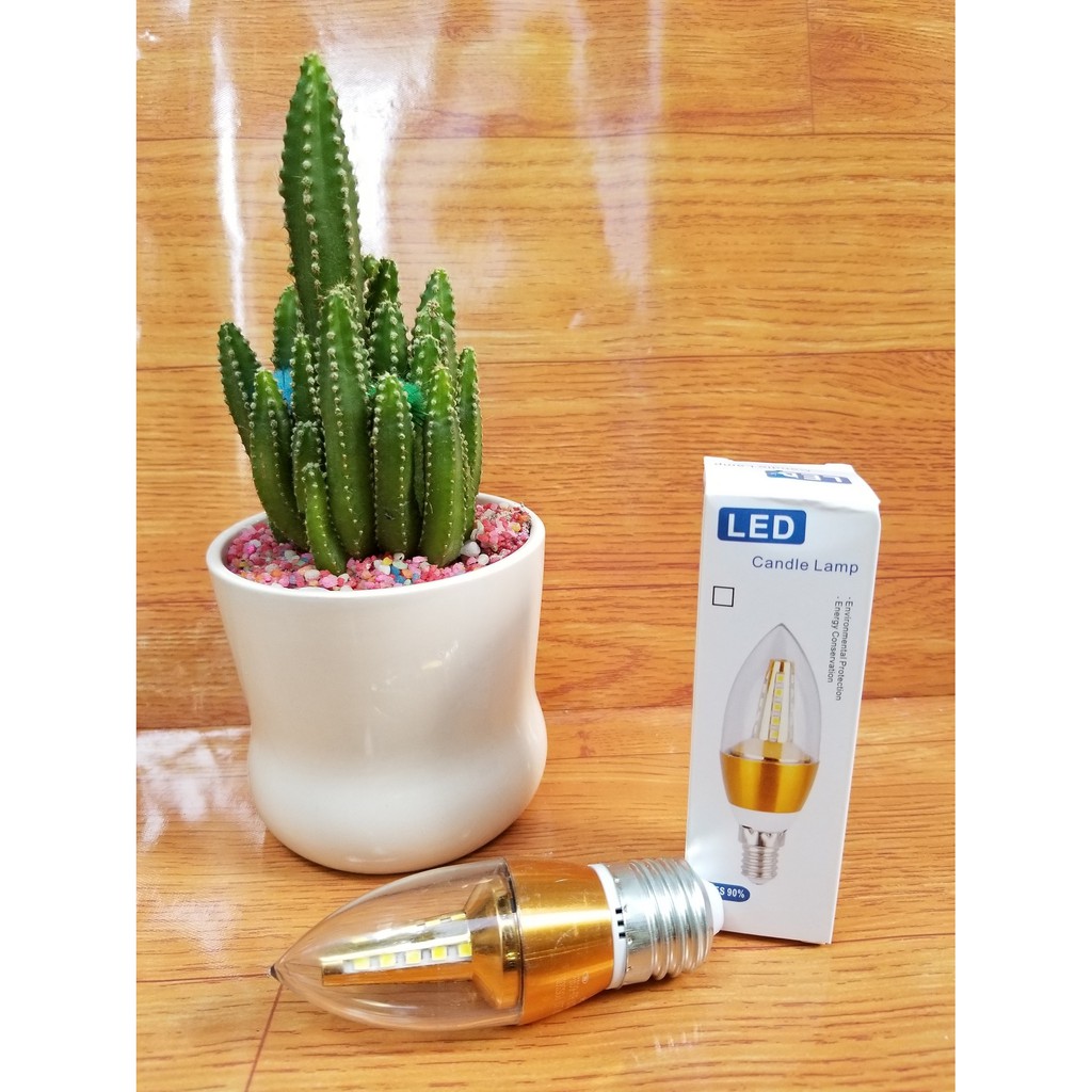 5 Bóng đèn Led nến 5w quả nhót đuôi E27 Posson LCP-5E27x | BigBuy360 - bigbuy360.vn