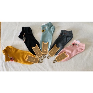 set 5 đôi tất cổ ngắn ( có tai)