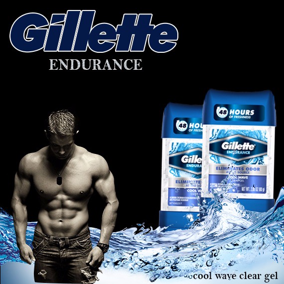 Lăn Khử Mùi Gillette Dạng Gel 107g