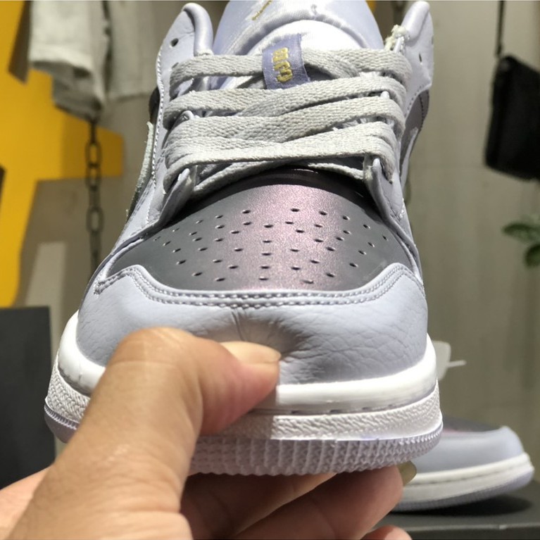 ✔️Giày Jordan 1 Low Tím Bóng Oxygen Purple (GS) Fullbox✔️