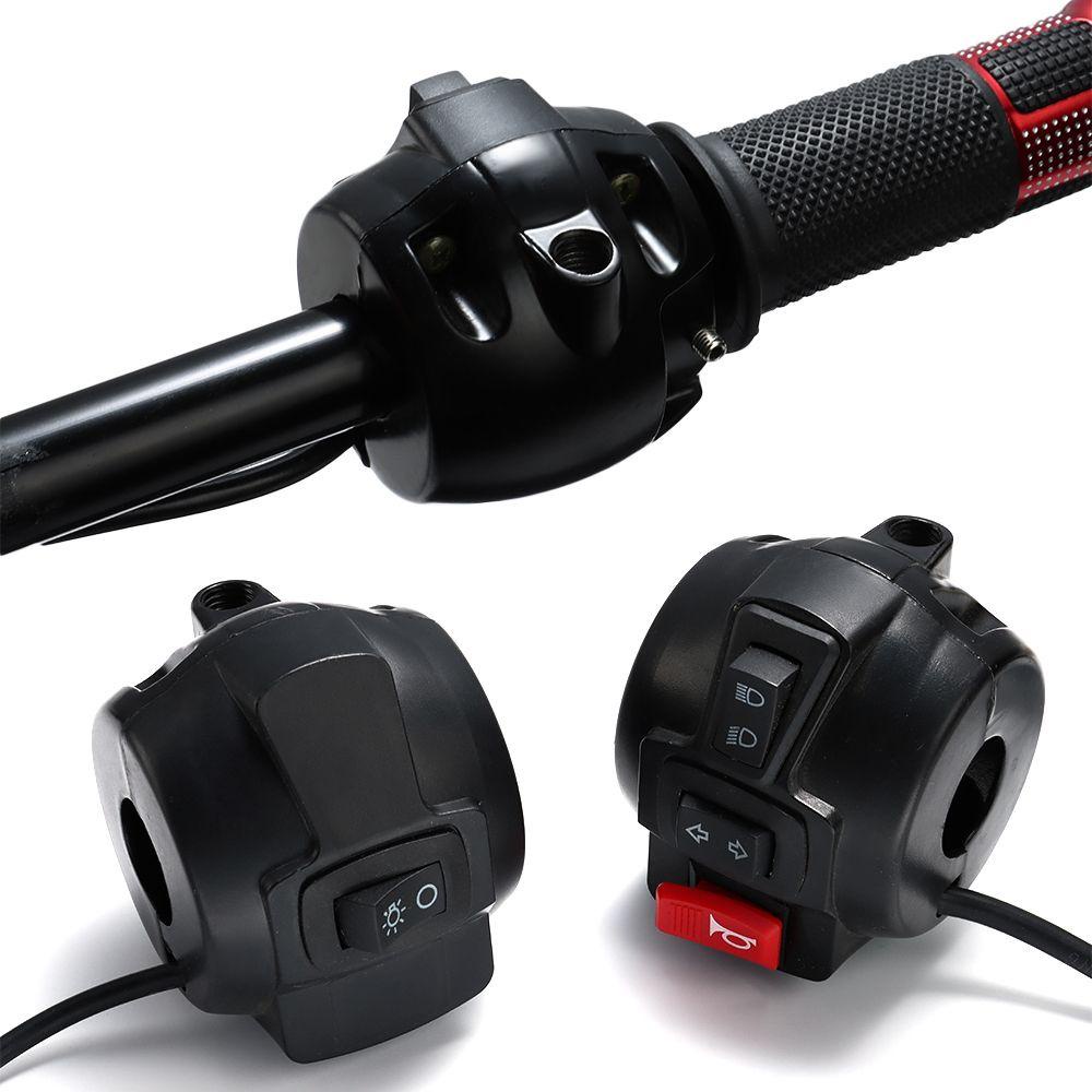 Đèn Gắn Tay Lái Xe Đạp Điện 3 Trong 1 EUCA