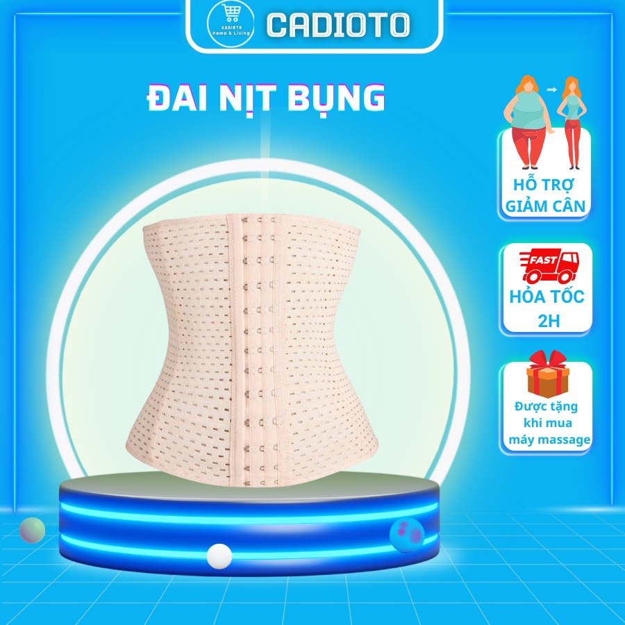 Gen nịt bụng Latex dáng chuẩn - Đai nịt bụng eo thon Hy Lạp đeo không lộ viền