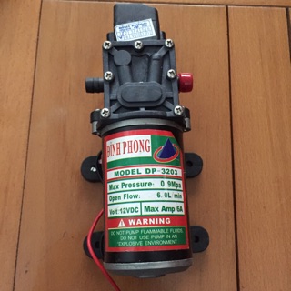 MÁY RỬA XE , PHUN SƯƠNG VÀ TƯỚI LAN ĐỈNH PHONG LOẠI ĐẠI 12V90W