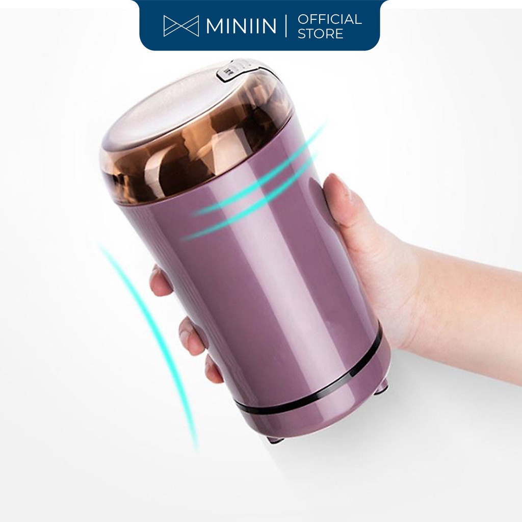 Máy nghiền hạt đa năng mini siêu tốc - Máy xay bột siêu mịn - Xay Ngũ Cốc, Cafe, Các hạt gia vị