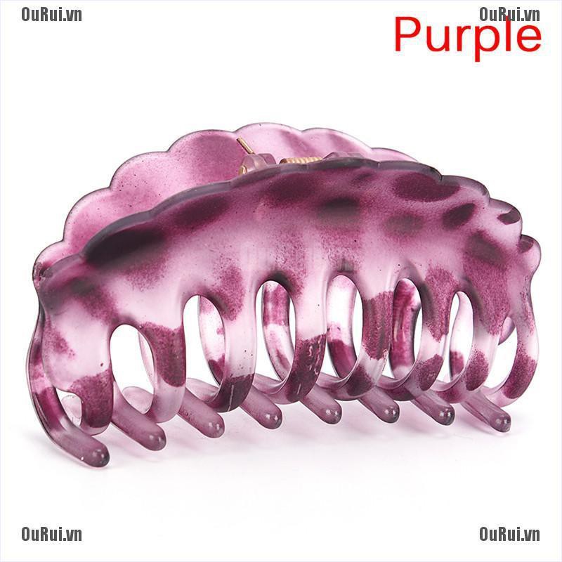 Kẹp Tóc Họa Tiết Da Báo Thanh Lịch Cho Nữ