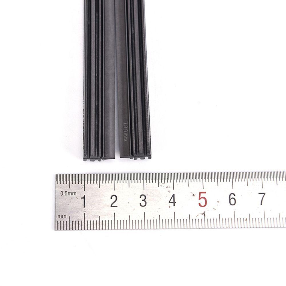 Bộ 2 Dụng Cụ Vệ Sinh Kính Chắn Gió Xe Hơi Bằng Cao Su Không Khung Tiện Lợi