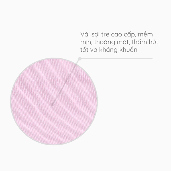 Áo cài vai tay dài Coolmom chất liệu sợi tre cao cấp màu xanh pickle size 9M / CM-0010-9M-XP