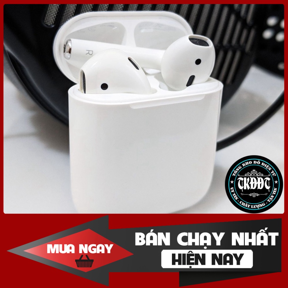 SALE 1 NGÀY DUY NHAT Airpods 2 1.1 (Đổi Tên & Định Vị) Chống ồn, Cảm biến [Phiên Bản Cao Cấp Như Auth] SALE 1 NGÀY DUY N