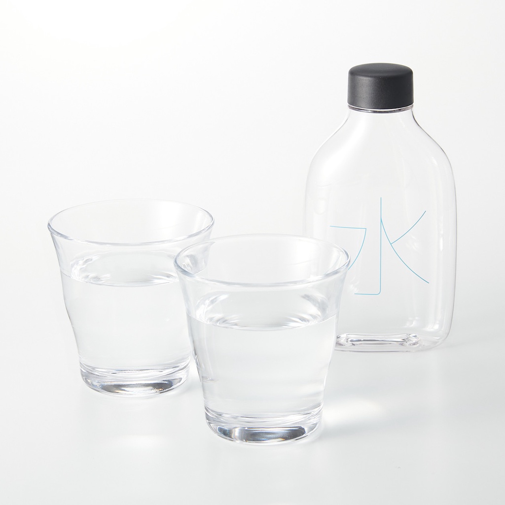 MUJI Chai Đựng Nước Nhựa Pet 330ml