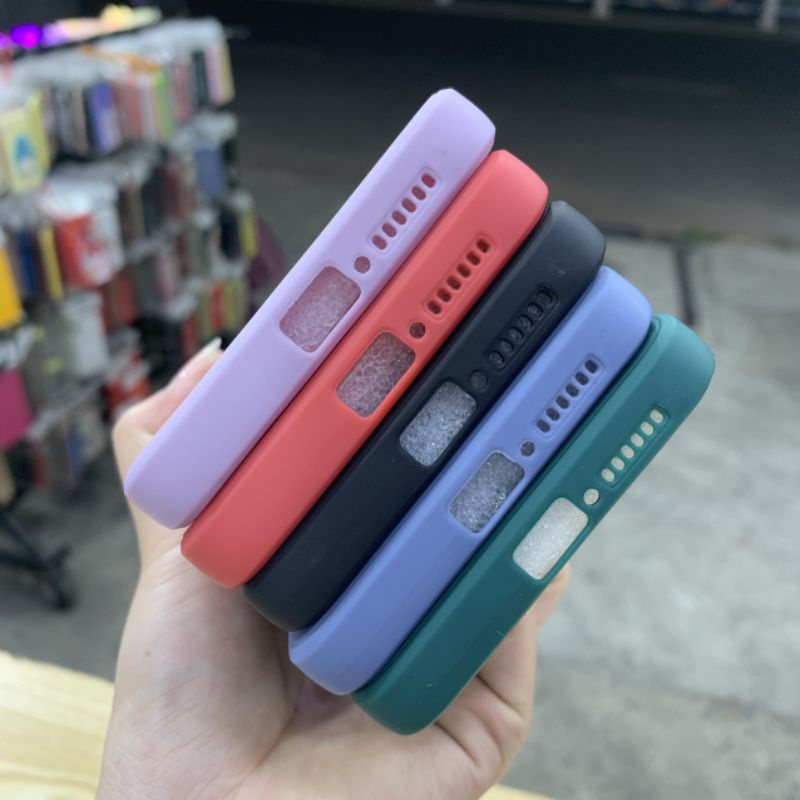 Ốp lưng Xiaomi Mi 10S dẻo màu mềm mịn kiểu chống bẩn bảo vệ camera