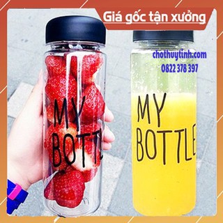 COMBO 6 chai thủy tinh đựng nước MY BOTTLE 500ml