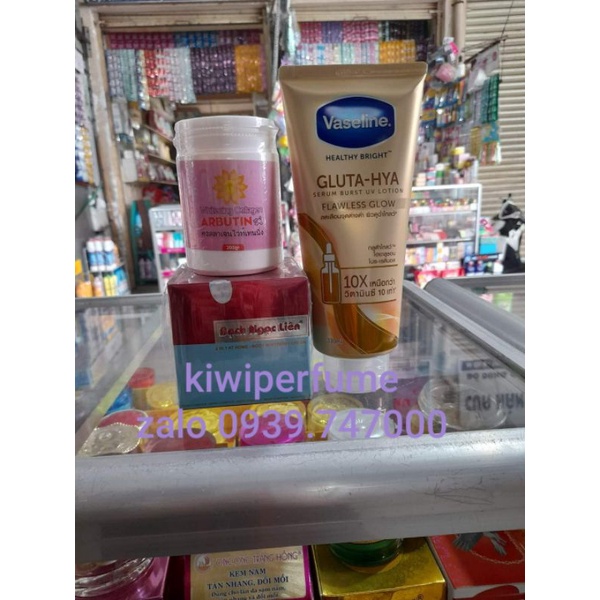Combo Siêu Dưỡng Trắng Body Bạch Ngọc Liên