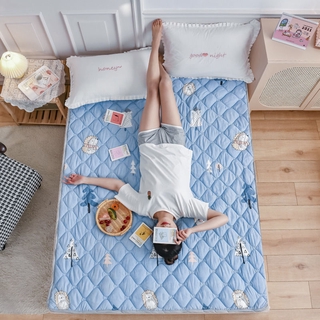 Mùa xuân và mùa hè bông dày vải thô cũ ga trải giường đôi giường đơn đơn mảnh vải bông đơn