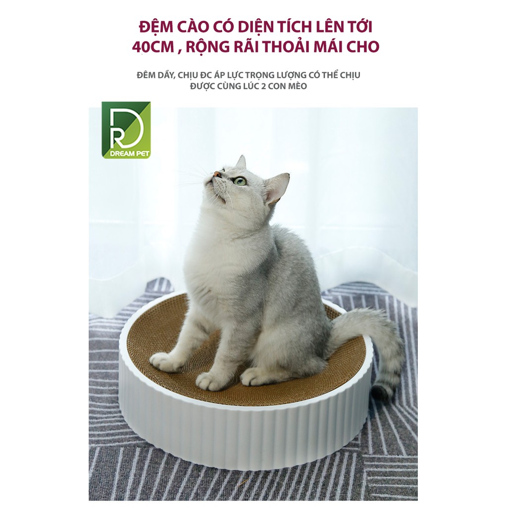 Ổ NẰM CHO MÈO - BÀN CÀO CHO MÈO CAO CẤP -[CHÍNH HÃNG]