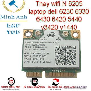 Mua Thay wifi N 6205 laptop dell 6230 6330 6430 6420 5440 v3420 v1440