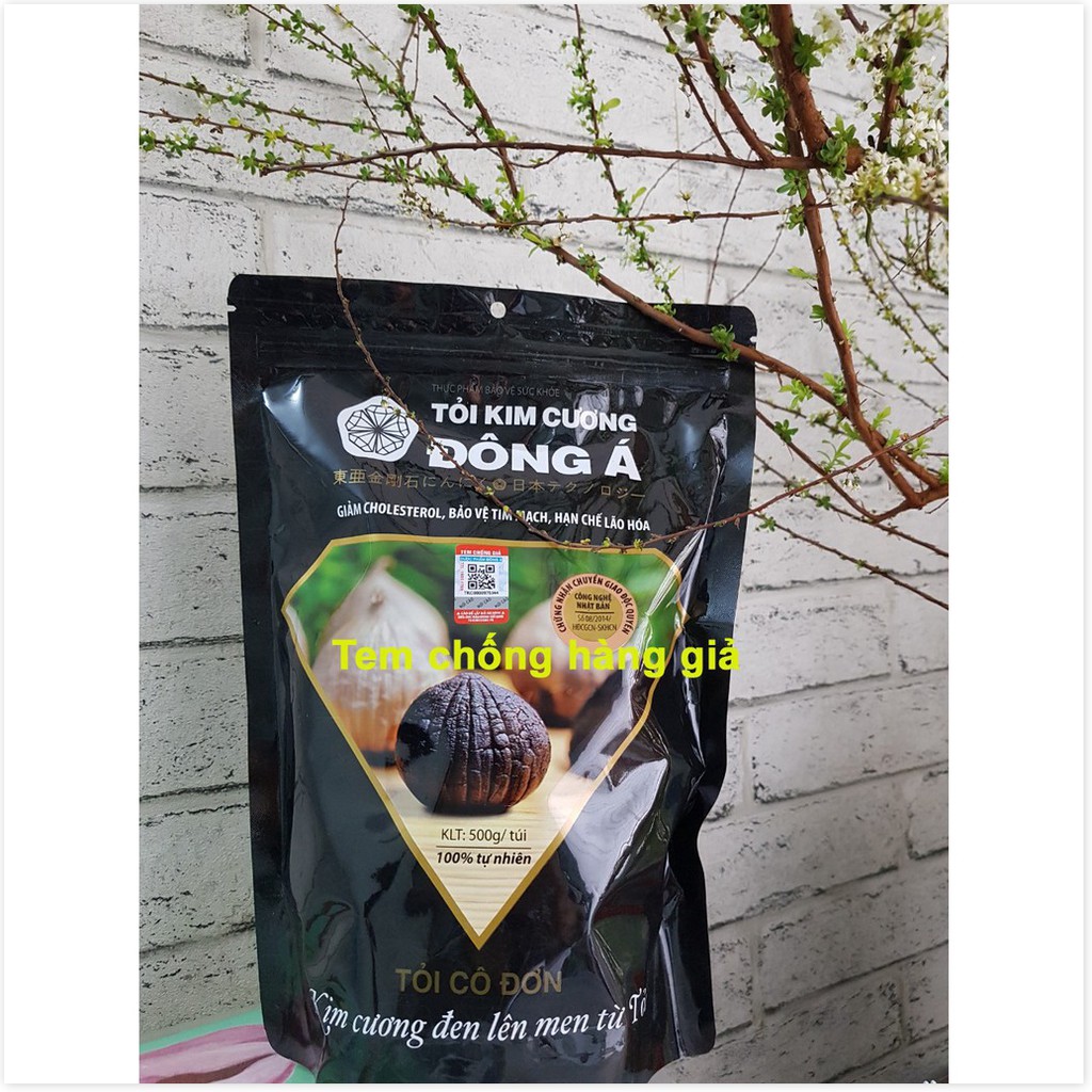 (HÀNG CHÍNH HÃNG) TỎI ĐEN - TỎI ĐEN ĐÔNG Á- TỎI ĐEN KIM CƯƠNG TÚI 500GR (ĐẢM BẢO CHẤT LƯỢNG, NGUỒN GỐC RÕ RÀNG)