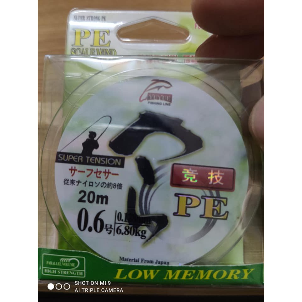 Cước dù Pe siêu chắc