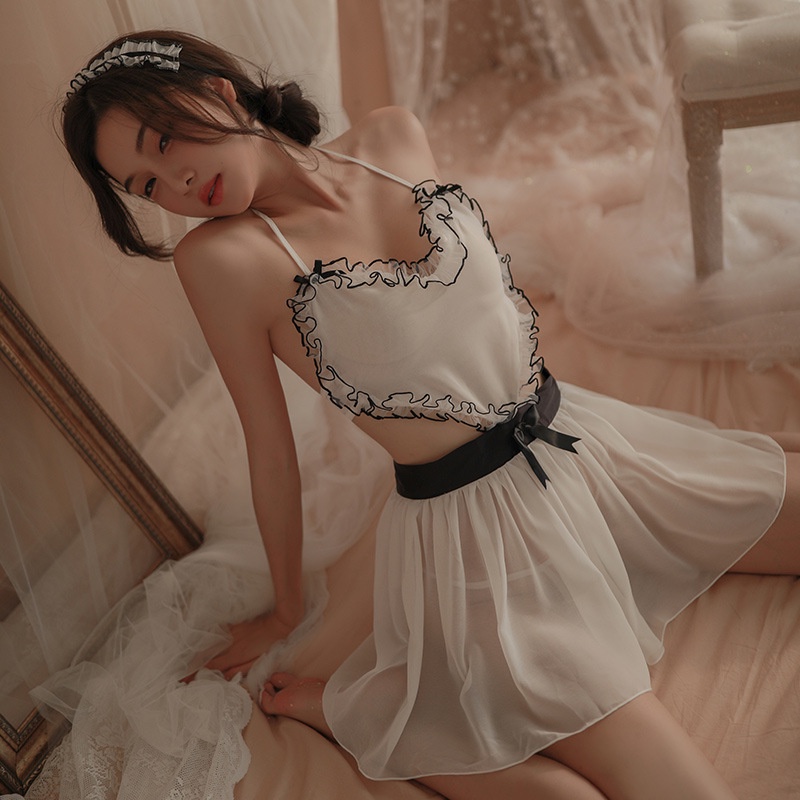 Váy ngủ dáng xòe hình tim gợi cảm 2272