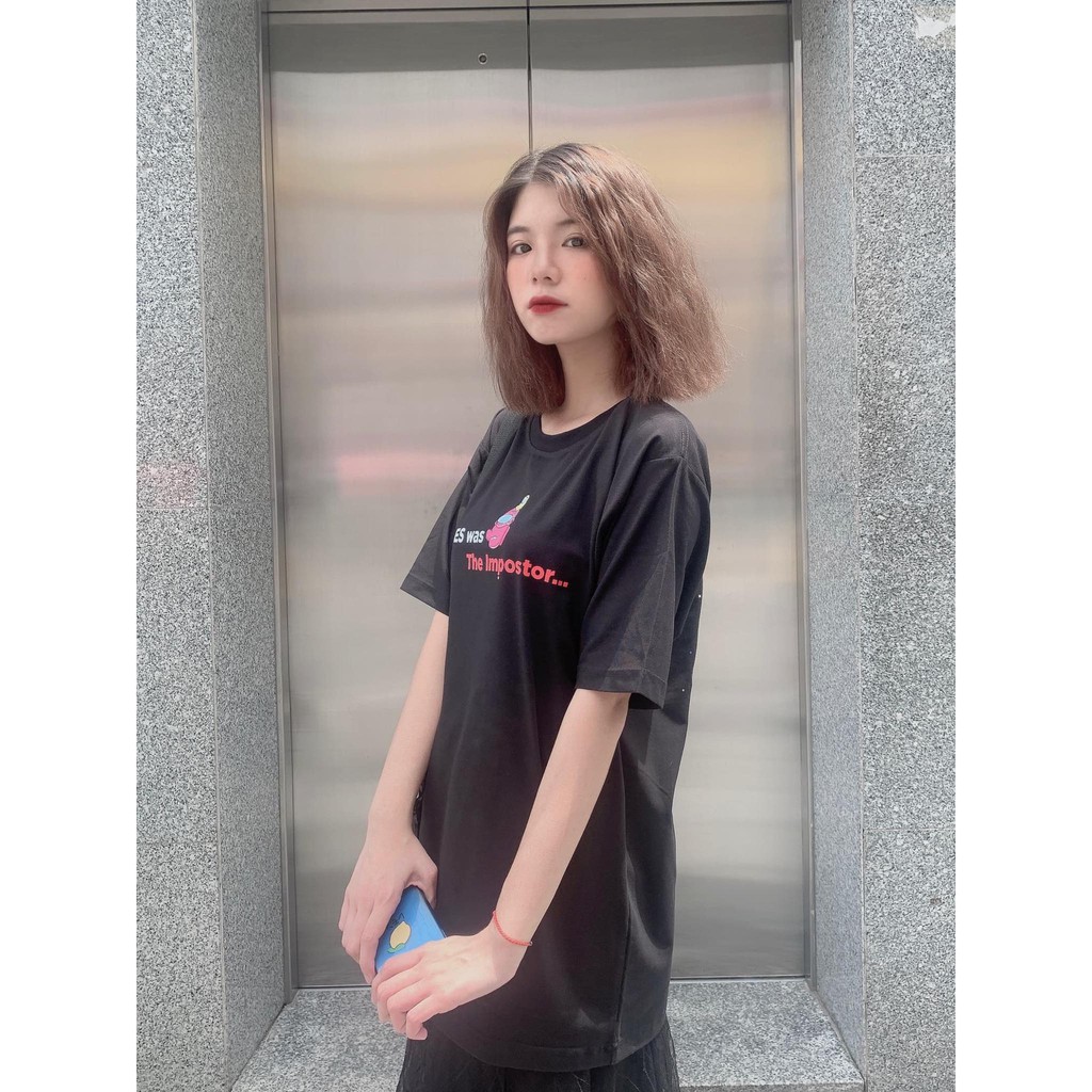 [Mã FAMALLT5 giảm 15% đơn 150K] Áo thun tay lỡ Among Us 2020 SGES Streetstyle | BigBuy360 - bigbuy360.vn