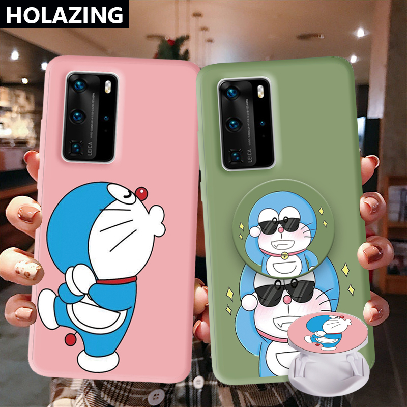 Giá Đỡ Điện Thoại Hình Doraemon Đáng Yêu Cho Portabler Grip PopSocket Stand Ring Holder For VIVO Y11 Y19 Y17 Y30