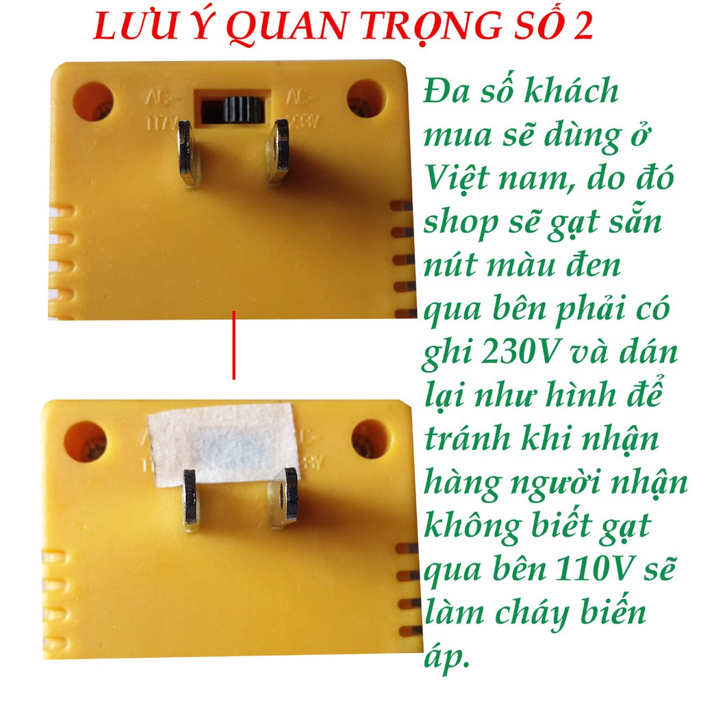 Đổi nguồn điện 2 chiều từ 220V ra 110V và 110V ra 220V Revolve .Có 2 loại công suất 80 watt hoặc 100 watt