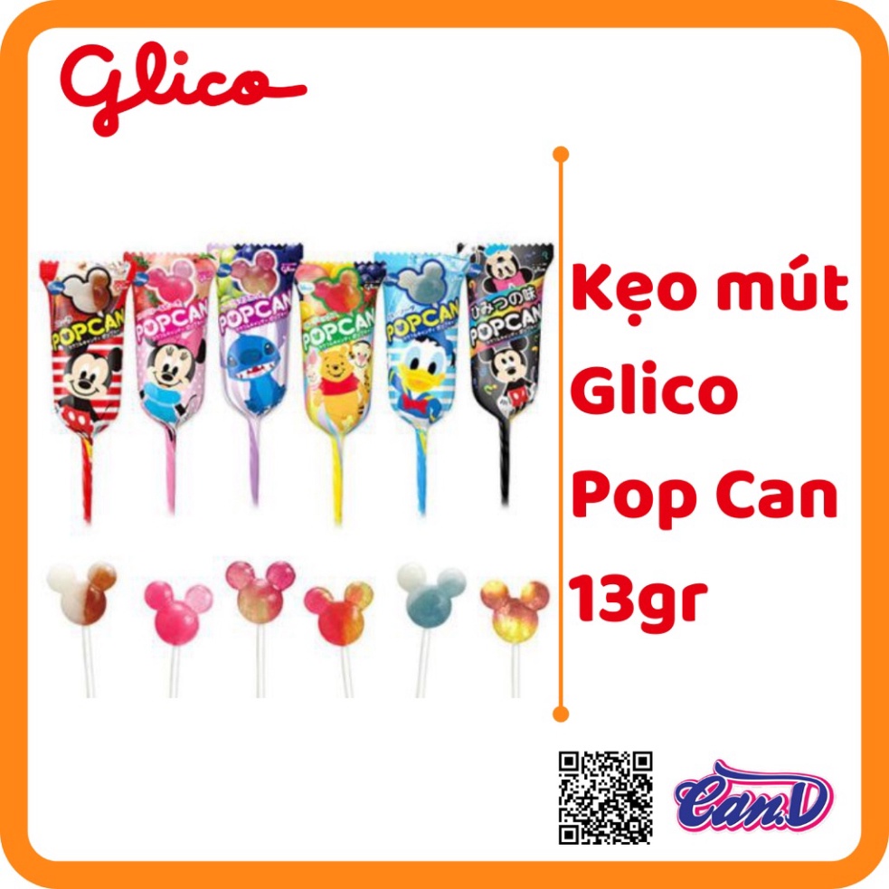 Kẹo mút Glico Pop Can 13gr Xả Kho