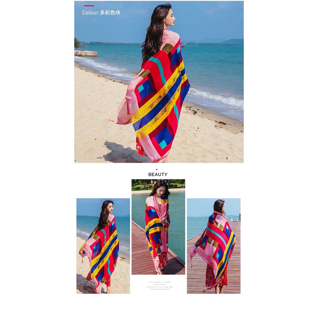 Khăn Choàng Đi Biển  Hàng Cao Cấp, khăn đi biển đẹp | BigBuy360 - bigbuy360.vn