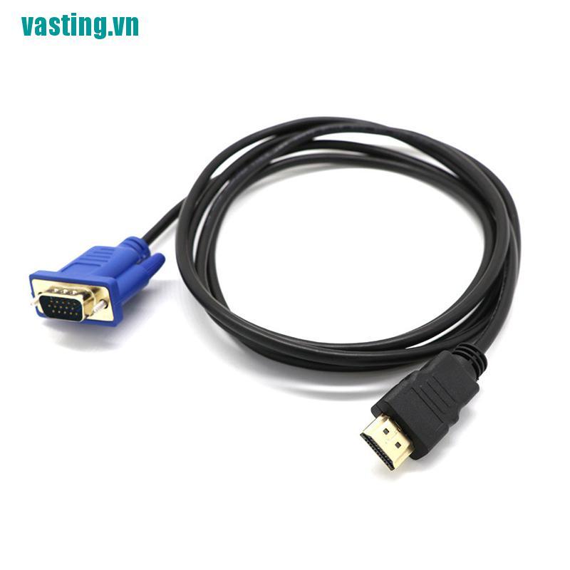 Cáp Chuyển Đổi V 1m 10m Vga Sang Hdmi Hd + Audio Tv Av Hdtv Video