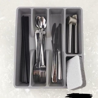 Khay chia thìa dĩa đũa SMACKER IKEA
