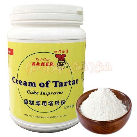 Phụ gia đánh bông trứng Cream of tartar 50gr