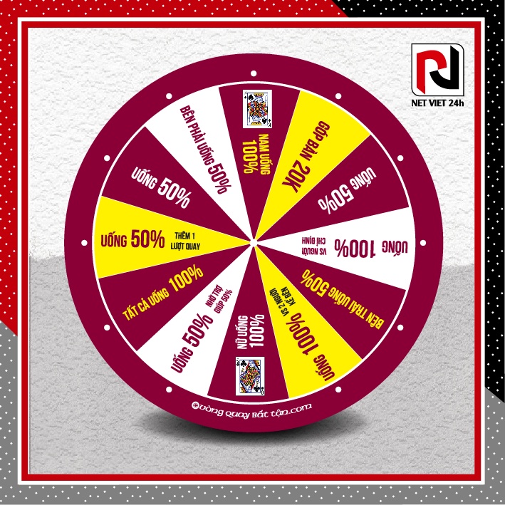 Vòng Quay Trò Chơi - Vòng Quay May Mắn