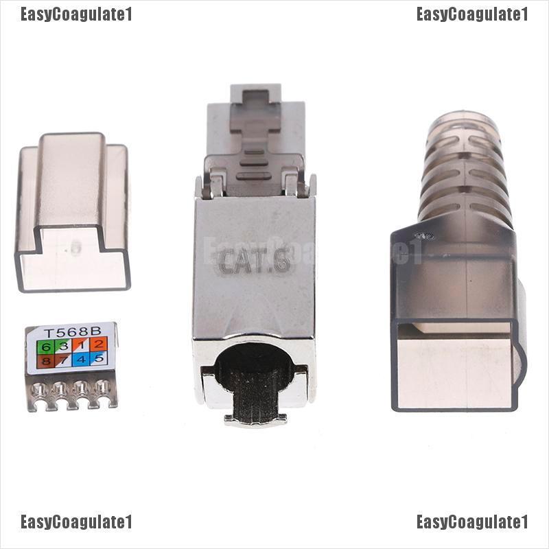 Đầu Nối Mạng Rj45 8p8c 1 + + ~ Cat6 | BigBuy360 - bigbuy360.vn