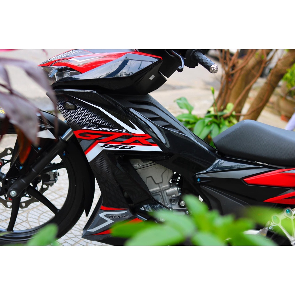 [FreeShip] [Ảnh thật] Tem Decal Rời mẫu GTR đỏ cho Winner X đỏ đen - tem 3 lớp không bay màu