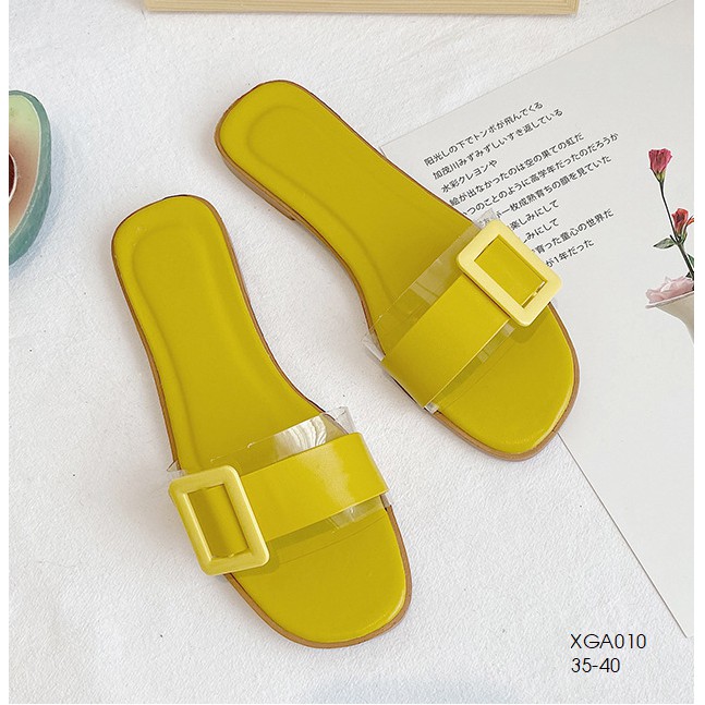 XẢ HÀNG Dép nữ da PU phong cách Hàn Quốc (HÀNG MỚI VỀ) XGA010