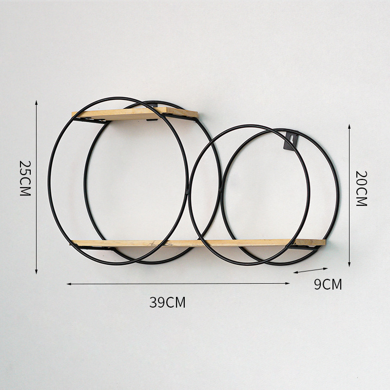 Giá đỡ OSSAYI bằng sắt gắn tường tiện dụng trang trí phòng khách/phòng ngủ
