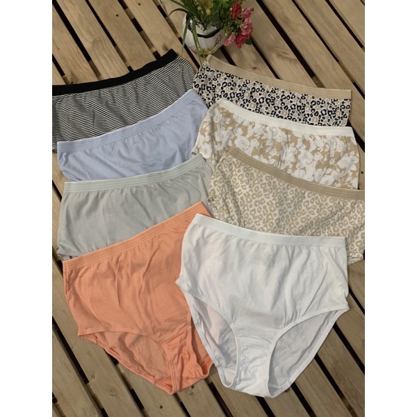 ❤️❤️ Quần lót 100% cotton xuất Pháp❤️❤️ Set 10c 152k ❤️❤️