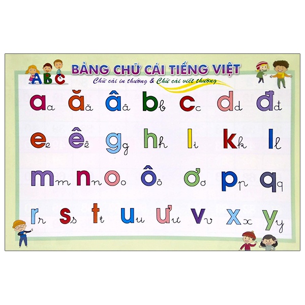 Sách Bảng Chữ Cái Và Số