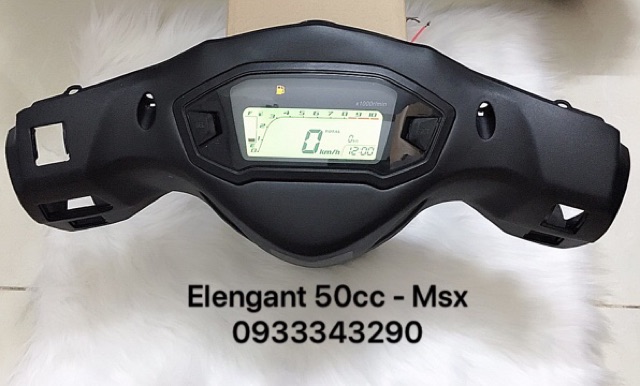 Trọn Bộ Bợ Cổ Elegant 50cc Chế Đồng Hồ MSX