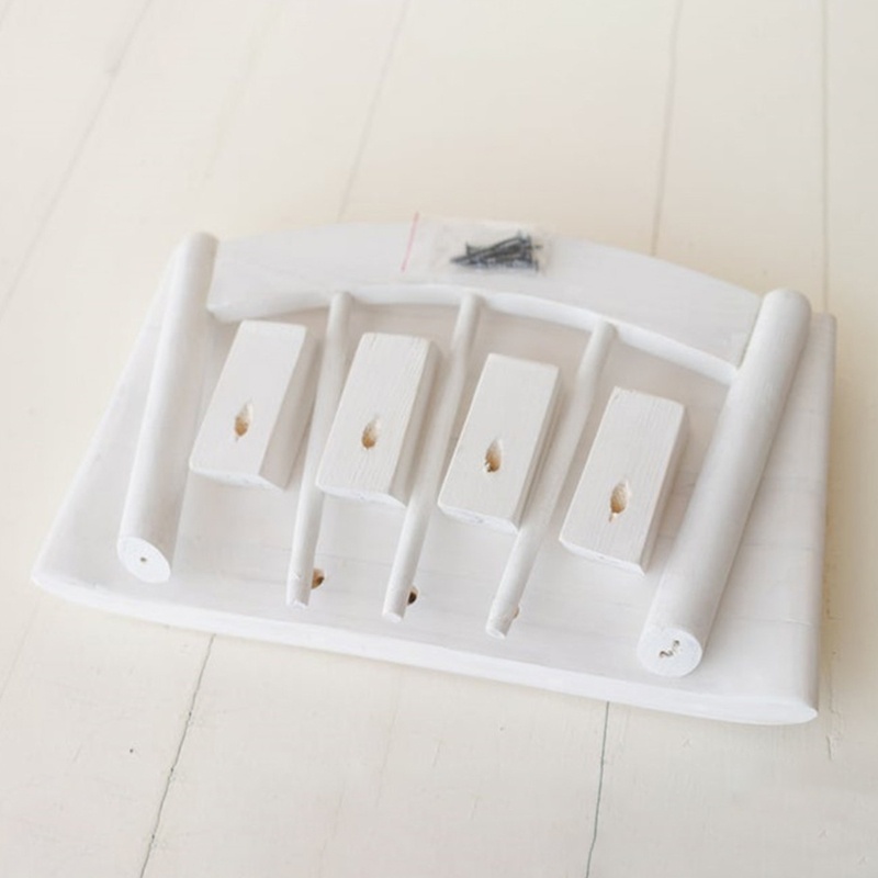 Ghế Gỗ Đa Năng Dùng Làm Đạo Cụ Chụp Ảnh Cho Bé Sơ Sinh