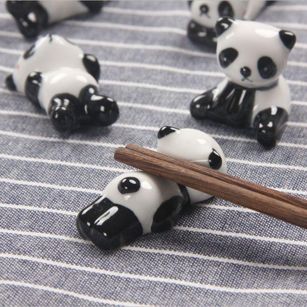 Giá Đỡ Muỗng Đũa Bằng Sứ Màu Ngà Thiết Kế Đáng Yêu