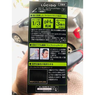 THUỐC NHUỘM TÓC LUCIDO ONE PUSH SỐ 7