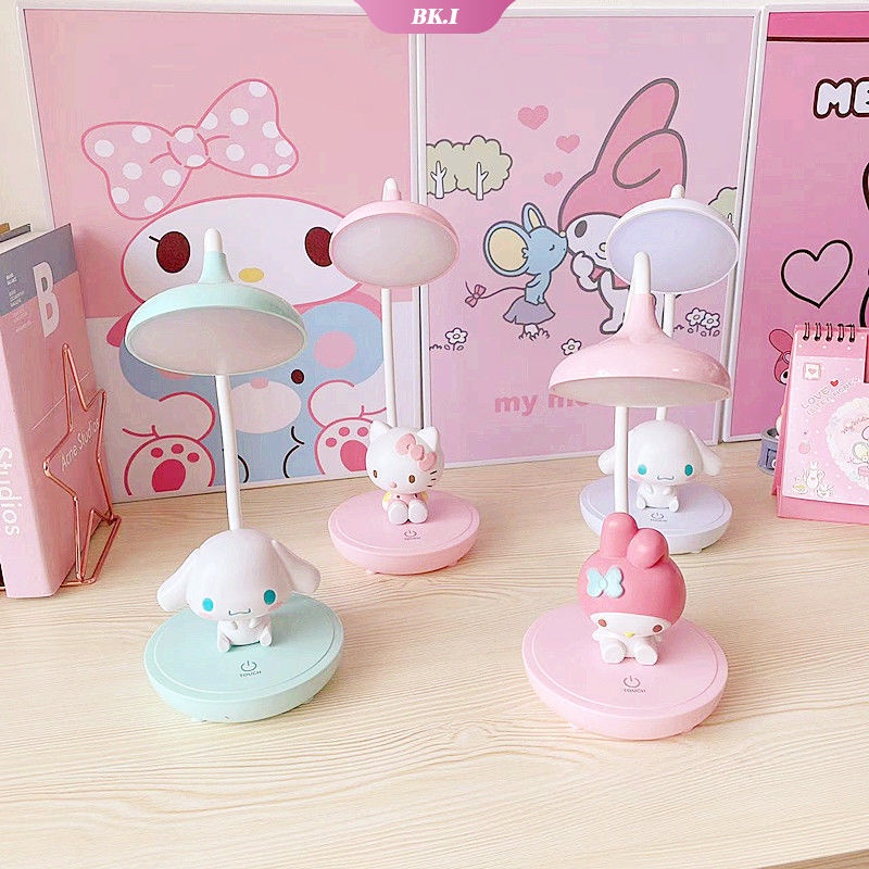 SANRIO Đèn LED Để Bàn Hình Hello Kitty Mymelody Kuromi Cinnamoroll